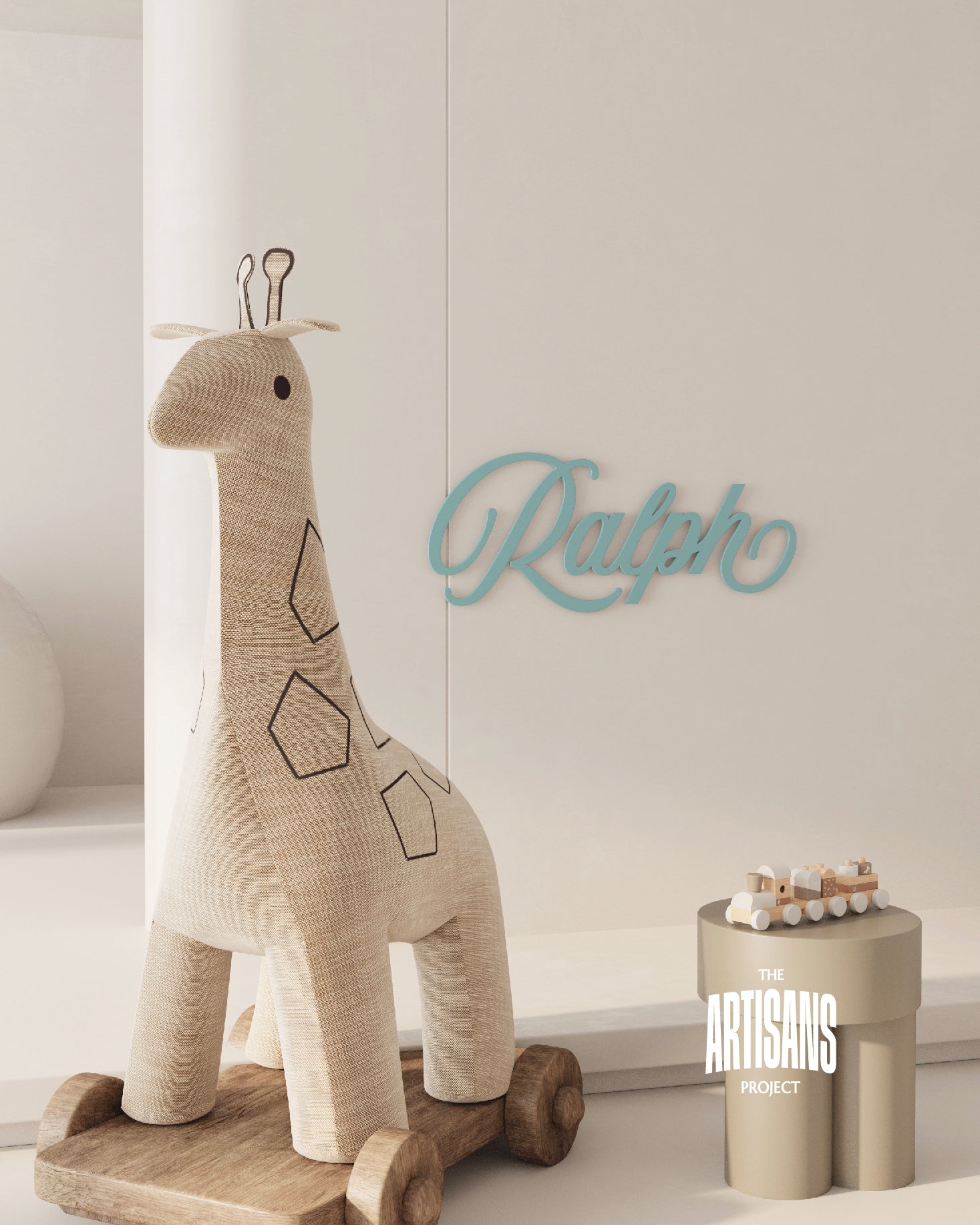 First Name Only Image NURSERY Name Sign | UNO (First Name only) – ARTISANS PROJECT